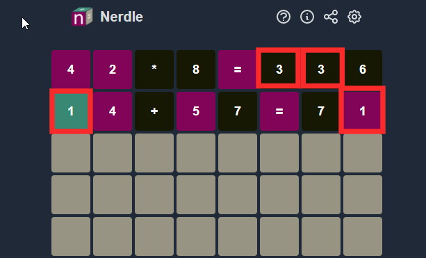 Nerdle